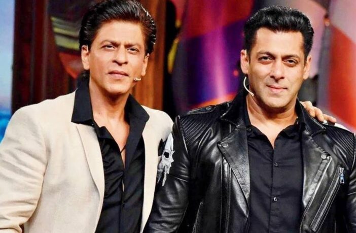 Shah Rukh Khan and Salman Khan file photo