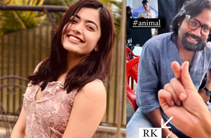 Rashmika Madanna and her instragram story Animal