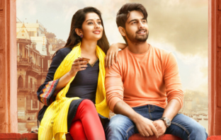 Sonal Monteiro and Zaid Khan look from Banaras movie poster