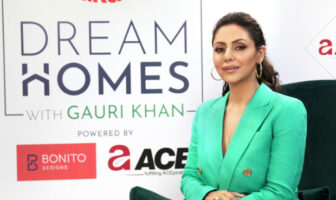 Gauri Khan look from the Dream Homes show on interior designing