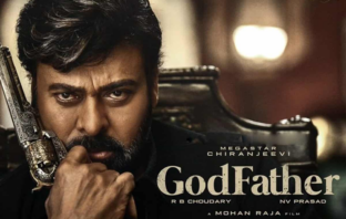 Chiranjeevi in Godfather poster