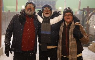 Boman Irani, Amitabh Bachchan and Anupam Kher in Uunchai film