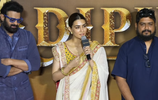 Let’s hear out what Kriti Sanon has to say about her poster from the film Adipurush Kriti Sanon speaking at the Adipurush trailer launch event