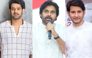 Mahesh and Prabhas are bigger stars than him, says Pawan Kalyan Prabhas, Pawan Kaalyan and Mahesh Babu file photo