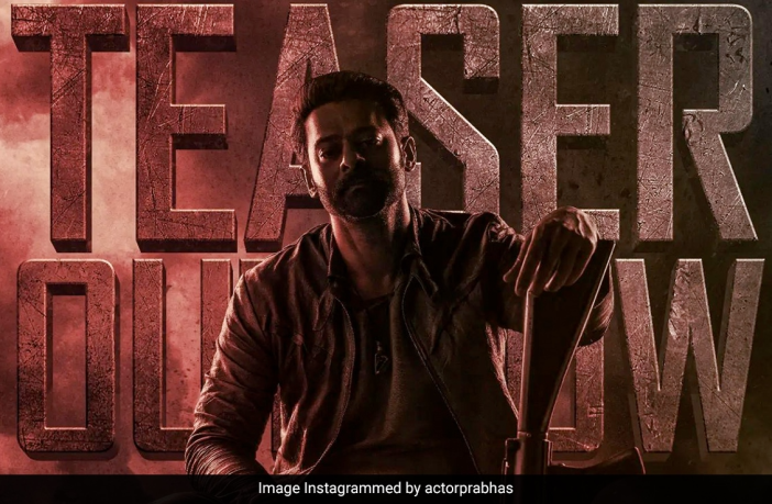 Prabhas in Salaar teaser out now poster