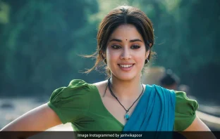 Devara actress Janhvi Kapoor praises Hi Nanna movie Janhvi Kapoor file photo