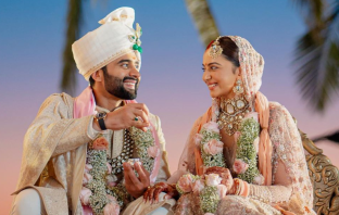 Rakul Preet Singh and Jackky Bhagnani wedding photo