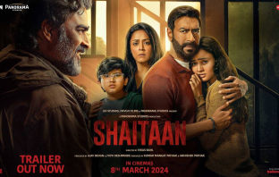 Shaitaan movie poster new Ajay Devgn, Madhavan, Jyotika