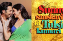 Varun Dhawan and Janhvi Kapoor file photo and right poster of Sunny Sanskari ki Tulsi Kumari