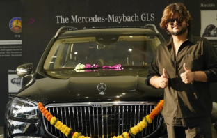 Vishal Mishra with his Mercedes-Benz Maybach